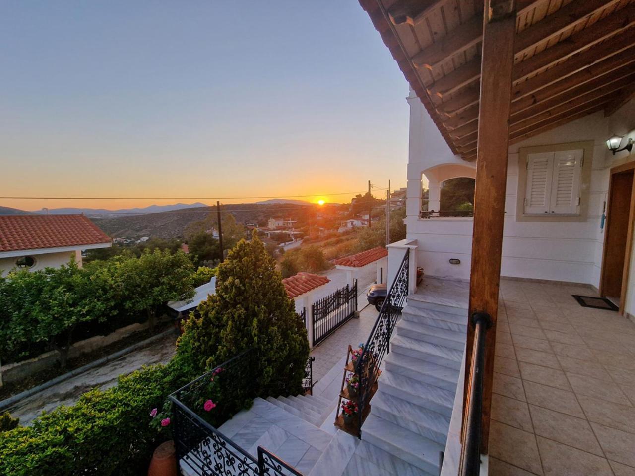 The Mirador Boutique Villa With Scenic Sea View Pórto Ráfti Extérieur photo