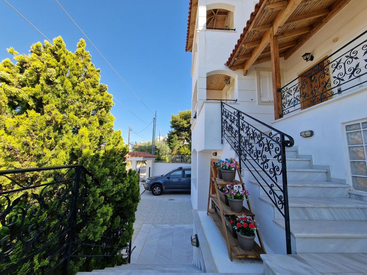 The Mirador Boutique Villa With Scenic Sea View Pórto Ráfti Extérieur photo