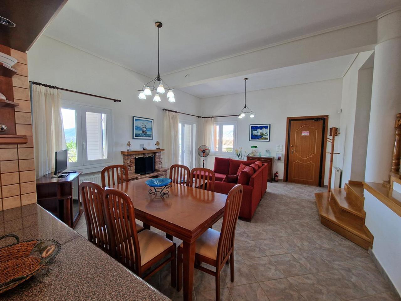 The Mirador Boutique Villa With Scenic Sea View Pórto Ráfti Extérieur photo