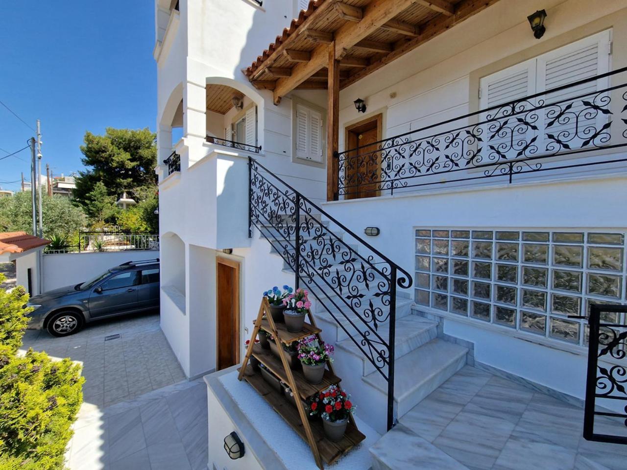 The Mirador Boutique Villa With Scenic Sea View Pórto Ráfti Extérieur photo