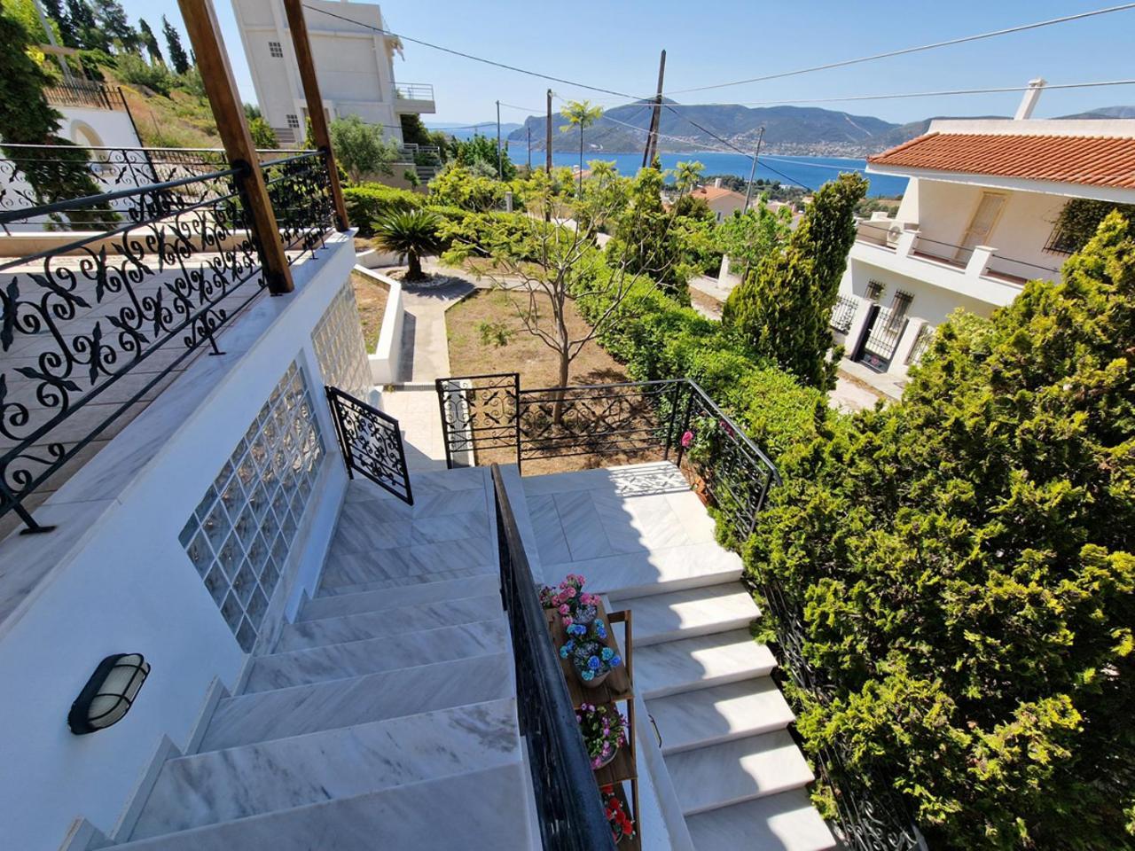 The Mirador Boutique Villa With Scenic Sea View Pórto Ráfti Extérieur photo