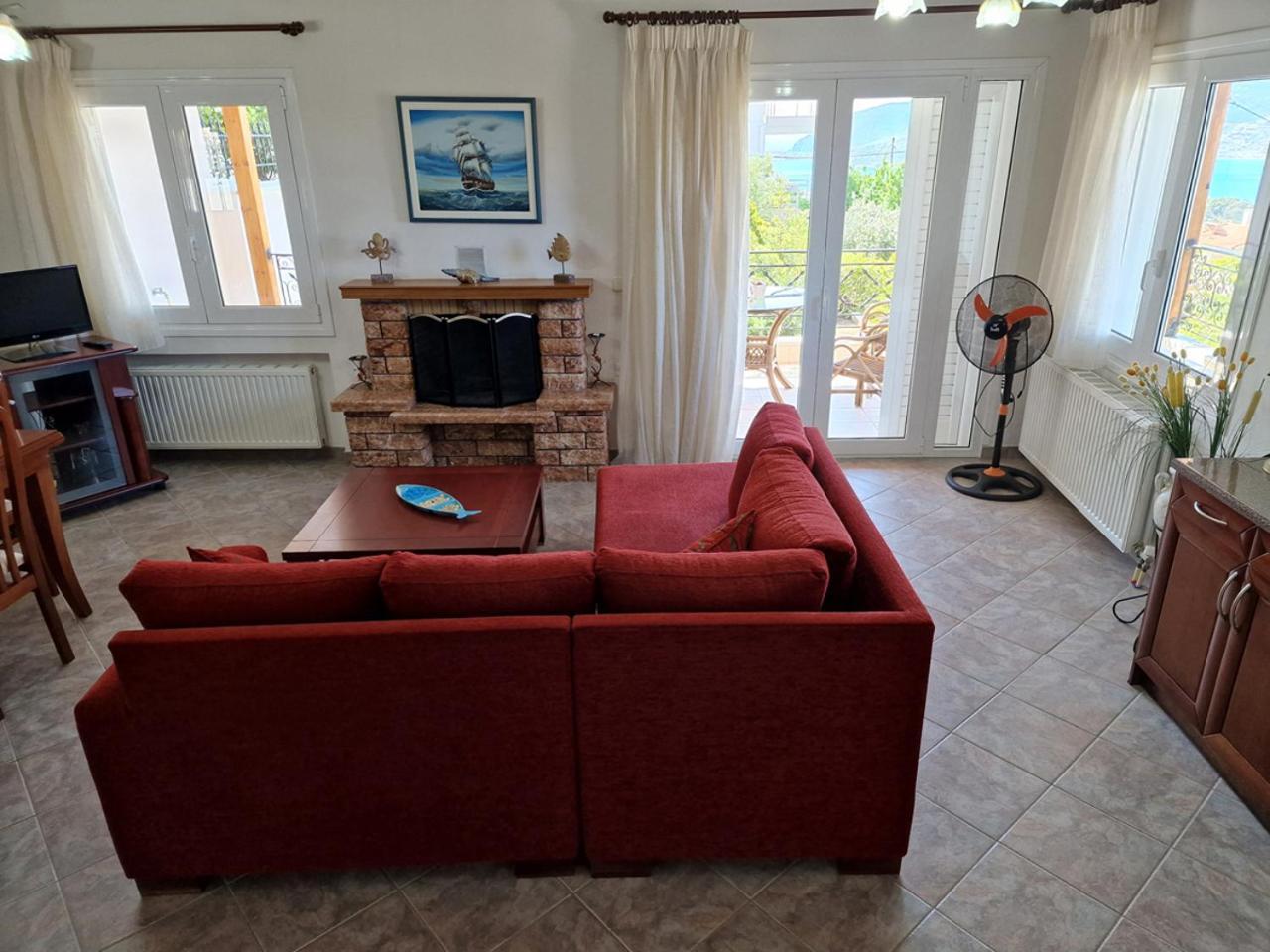 The Mirador Boutique Villa With Scenic Sea View Pórto Ráfti Extérieur photo